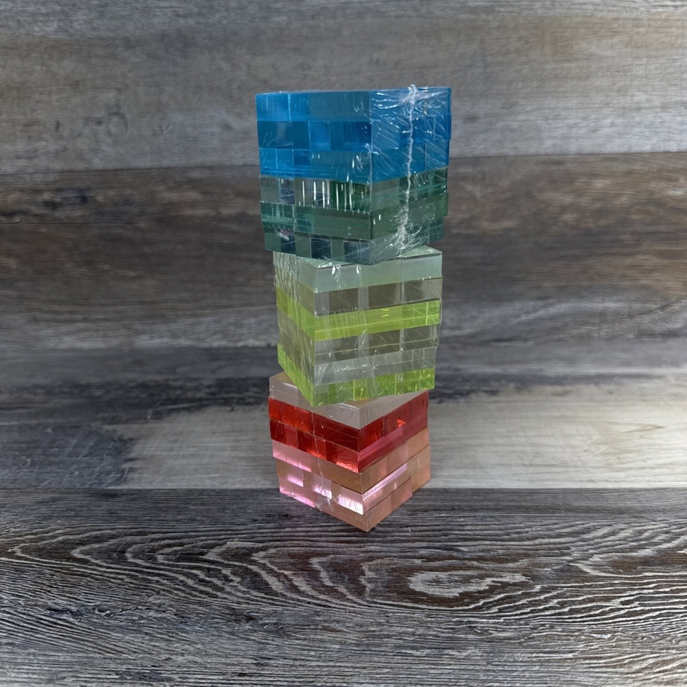 Limited Edition Neon Mini Lucite Jumbling Tower by SUNNYLiFE - New